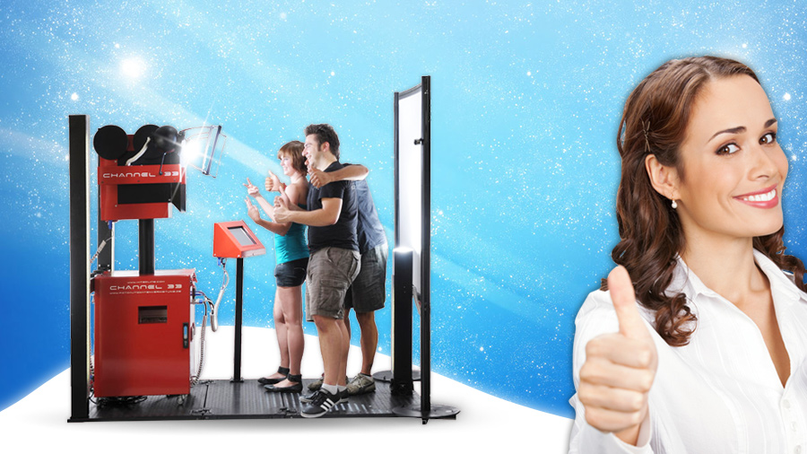 Fotoautomat Verleih : Vollautomatisches Fotostudio