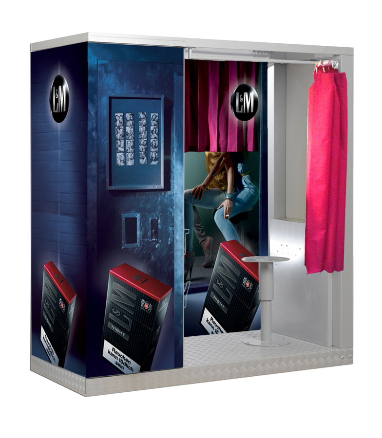Fotoautomat Branding : SO WIRD IHRE FOTOBOX GANZ PERSÖNLICH!