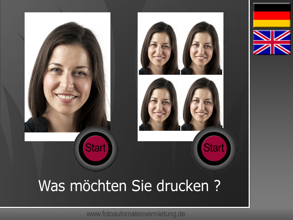Fotoautomat Verleih : Ein oder mehrere Produkte