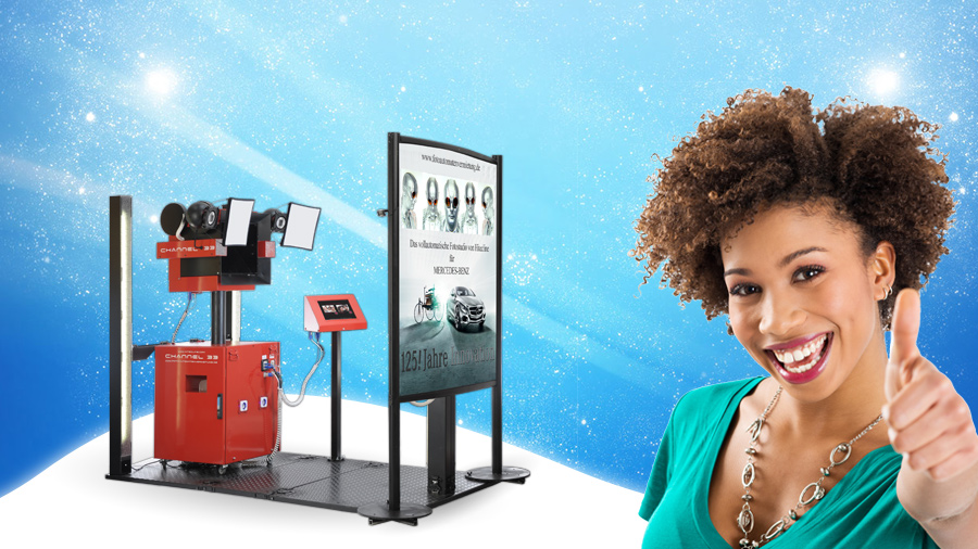 Fotoautomat Verleih : Branding