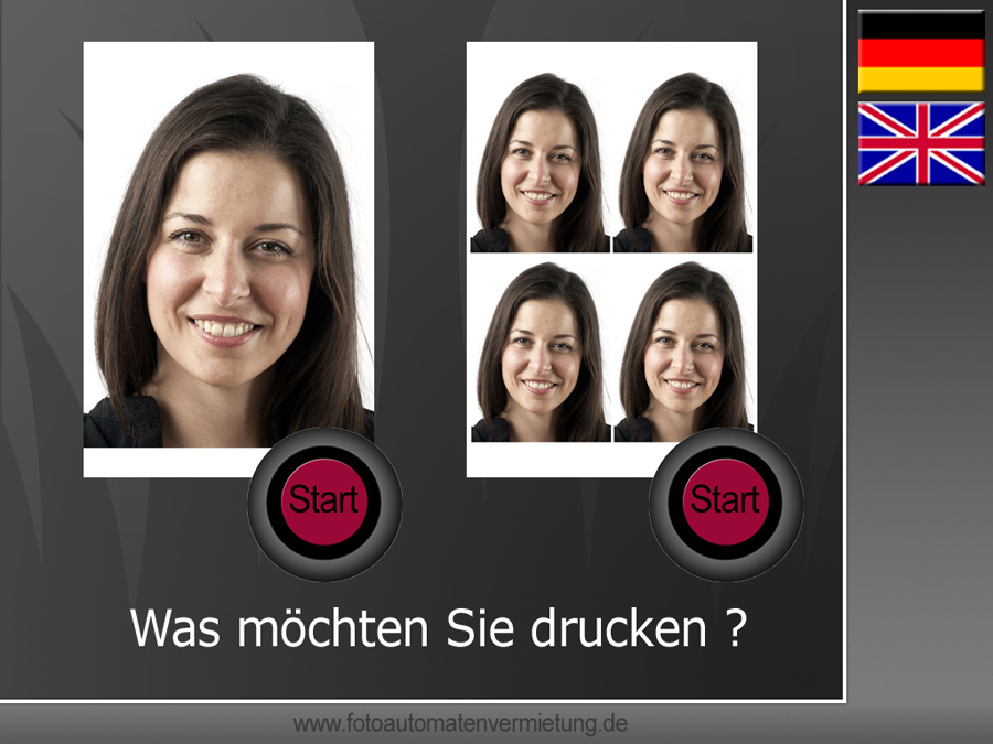 Fotoautomat Produkte : EIN ODER MEHRERE AUSDRUCKSORTEN