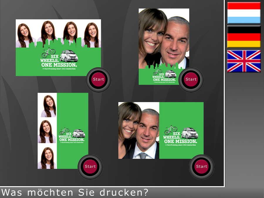 Fotoautomat Produkte : EIN ODER MEHRERE AUSDRUCKSORTEN