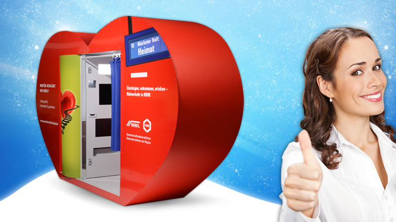 Fotoautomat Herz