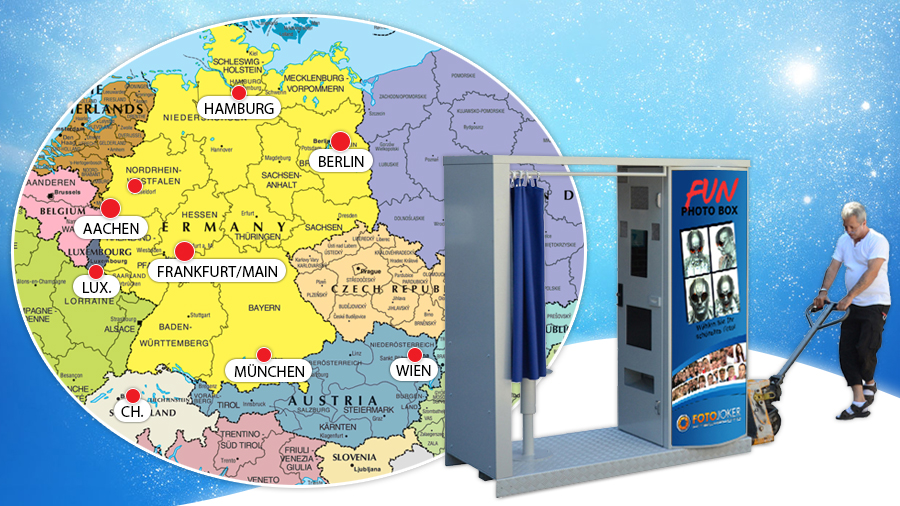 Fotoautomat-verleih : Transport + Service